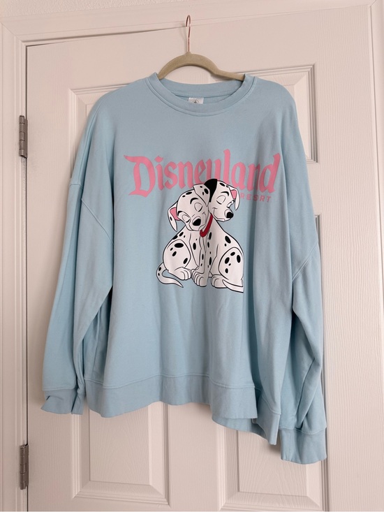 Disney Tops - Disney Light Blue Sweatshirt with 101 Dalmatians